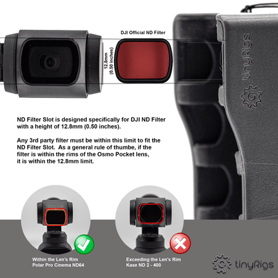 Osmo Pocket Travel Case with Controller Wheel and WIFI Module